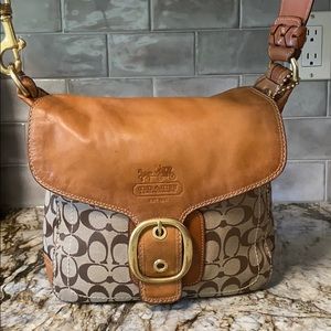 RARE Vintage Coach Bleeker Braided Crossbody